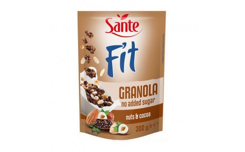 Fit Granola (300 g, nuts & cocoa)