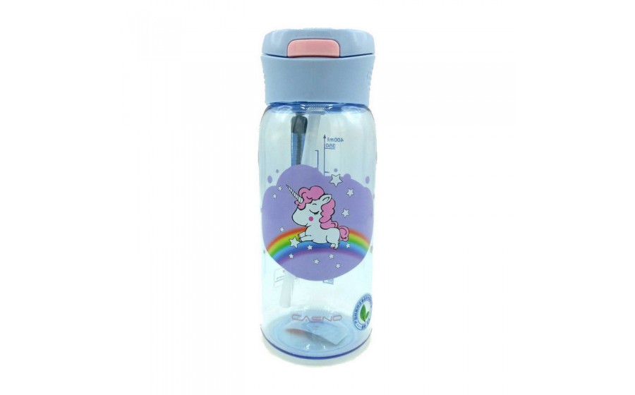 Casno Unicorn Waterbottle KXN-1195 (450 ml, blue)