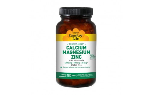 Calcium Magnesium Zinc with Vitamin D (180 tab)