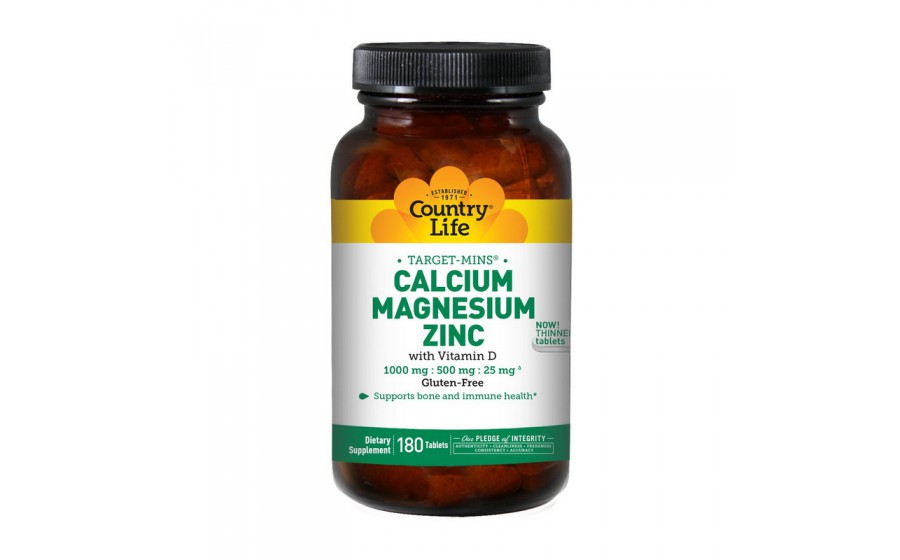 Calcium Magnesium Zinc with Vitamin D (180 tab)