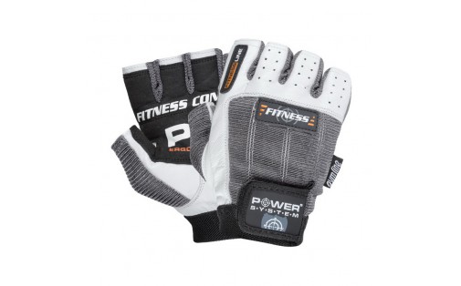 Fitness Gloves White-Grey 2300 (S size)