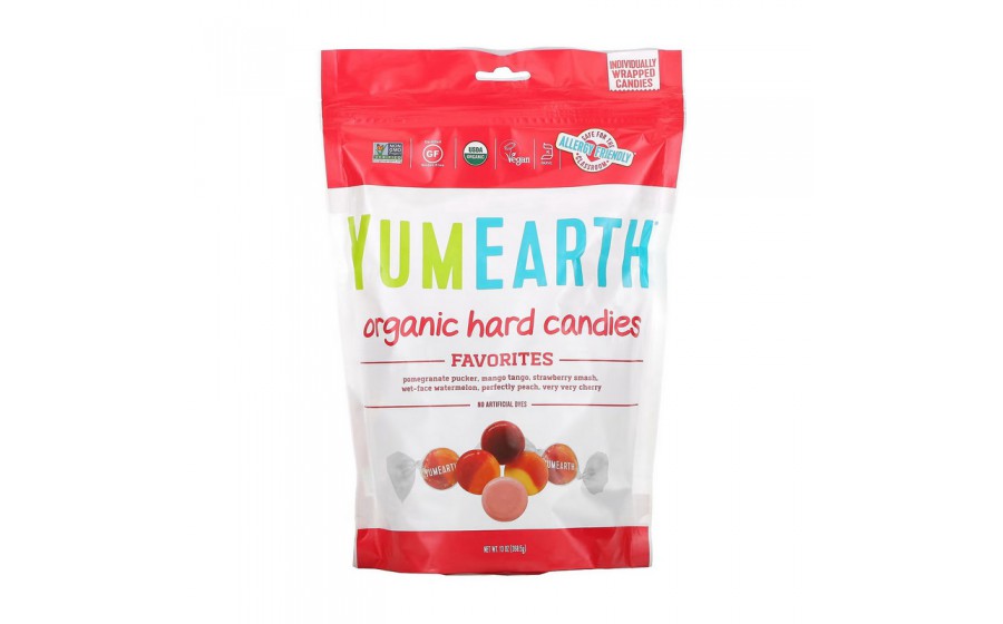 Mixed Organic Hard Candies (368,5 g)