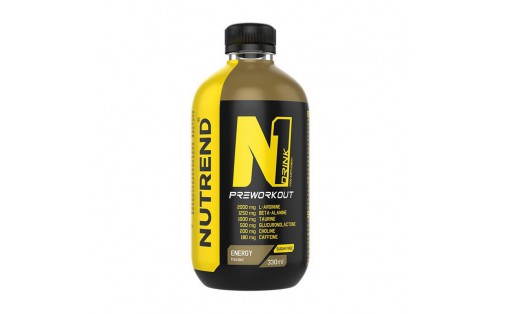 N1Drink Preworkout (330 ml, strawberry)