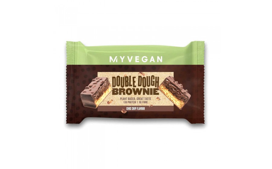 Vegan Dounle Dough Brownie (60 g, choc chip)