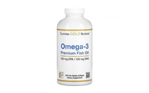 Omega-3 Premium Fish Oil (240 fish softgels)