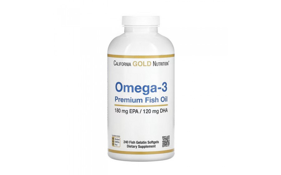 Omega-3 Premium Fish Oil (240 fish softgels)