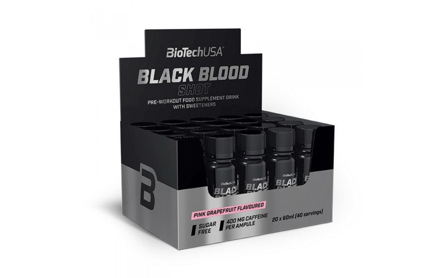 Black Blood Shot (20*60 ml, lemonade)