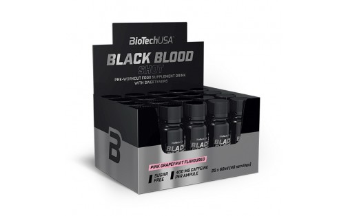 Black Blood Shot (20*60 ml, pink grapefruit)