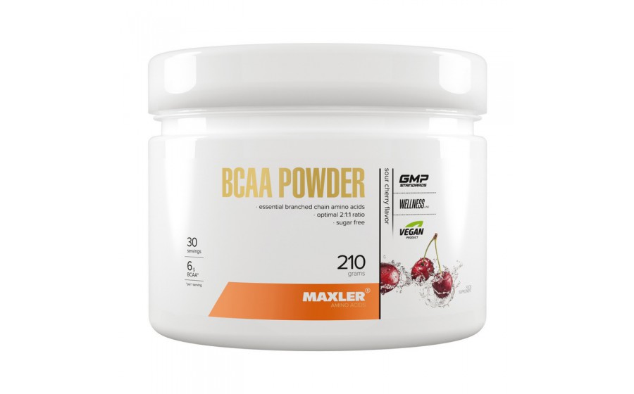 BCAA Powder (210 g, sour cherry)