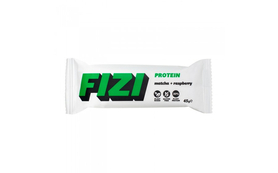 Fizi Protein Bar Special (45 g, matcha + raspberry)