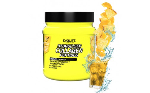 Hydrolysed Collagen Peptides (300 g, pineapple)