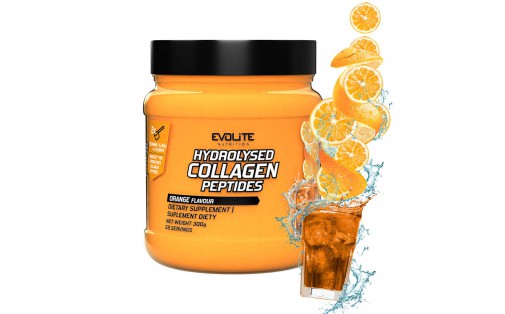 Hydrolysed Collagen Peptides (300 g, orange)