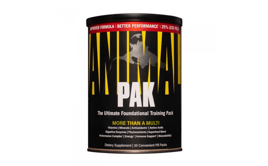 Animal Pak Improved Formula (30 packs)