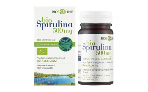 Bio Spirulina 500 mg (150 tab)