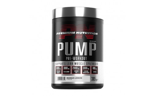 Pump Pre-Workout (385 g, citrus-peach)