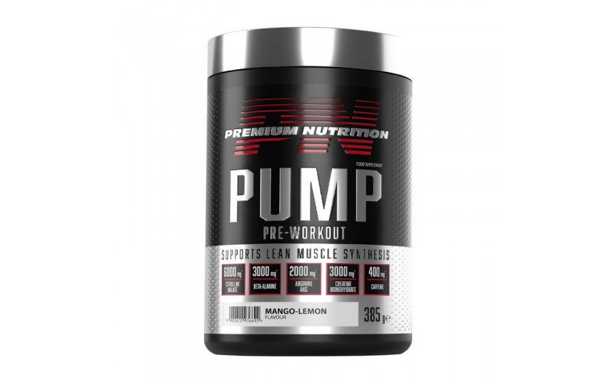 Pump Pre-Workout (385 g, citrus-peach)