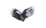 Damasteel Workout Gloves MFG-871 Gray/Gold (L size)