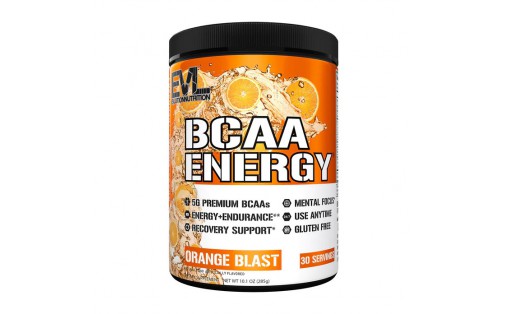 BCAA Energy (285 g, orange blast)