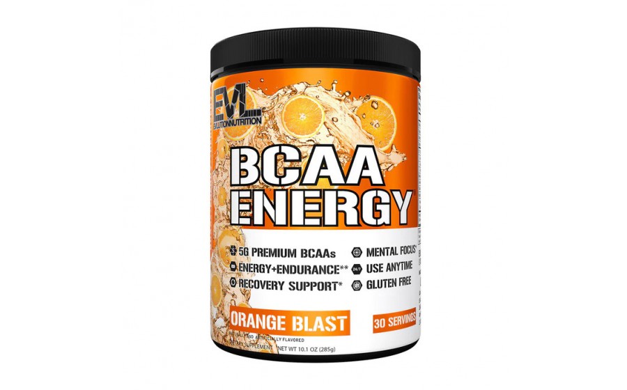 BCAA Energy (285 g, orange blast)