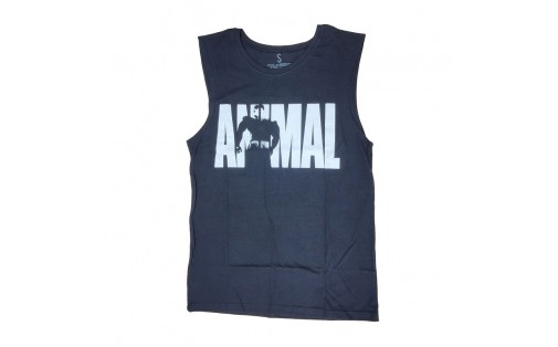 Universal Animal Iconic Muscle Tank Black (S size)