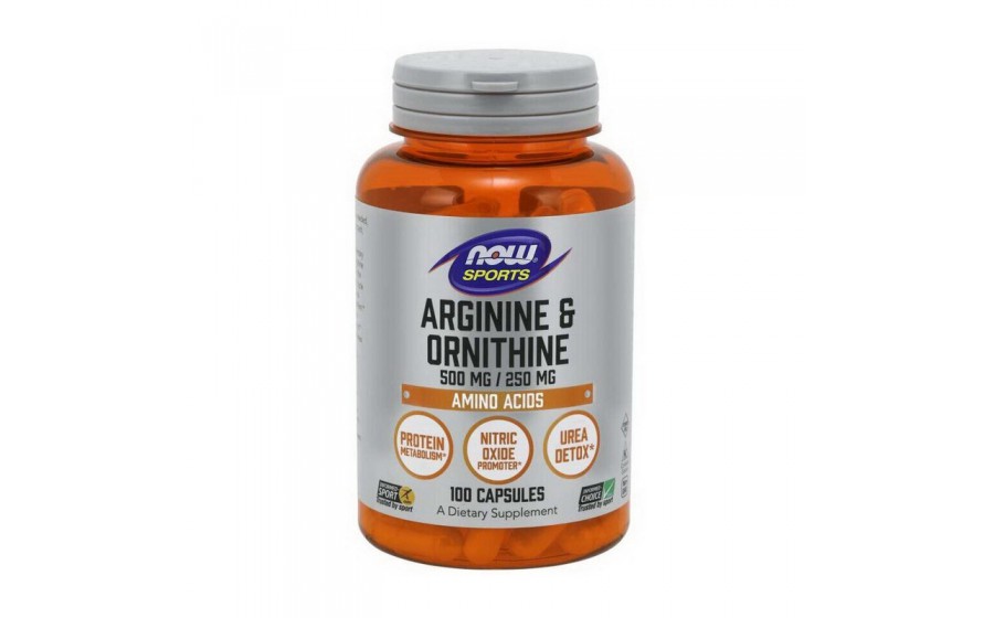 Arginine & Ornithine (100 caps)