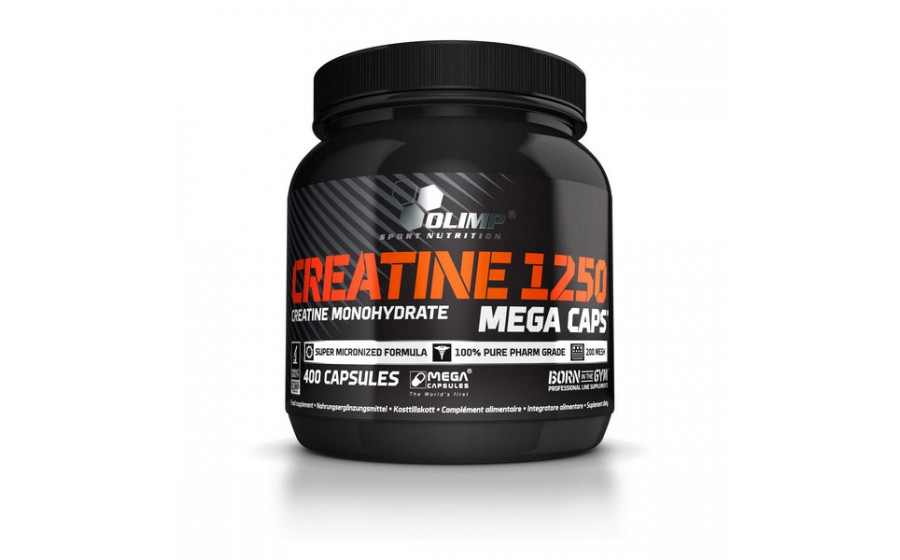 Creatine Mega Caps 1250 (400 caps)