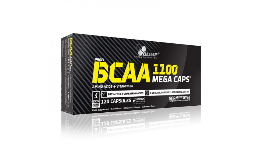 BCAA Mega Caps (120 caps)