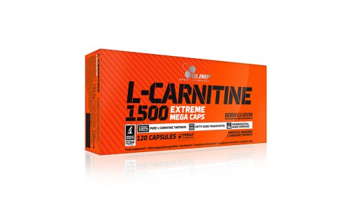 L-Carnitine 1500 Extreme Mega Caps (120 caps)