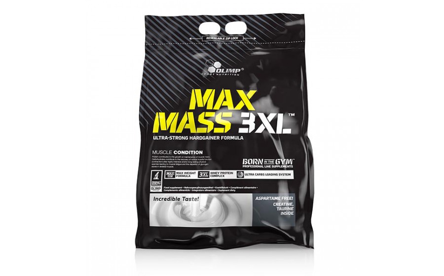 MAX MASS 3 XL (6 kg, strawberry power)