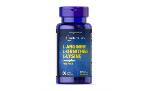 L-Arginine L-Ornithine L-Lysine (60 caplets)