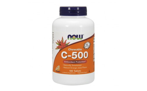 C-500 chewable (100 tab, orange)