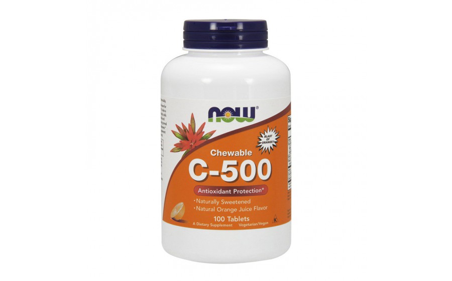 C-500 chewable (100 tab, orange)