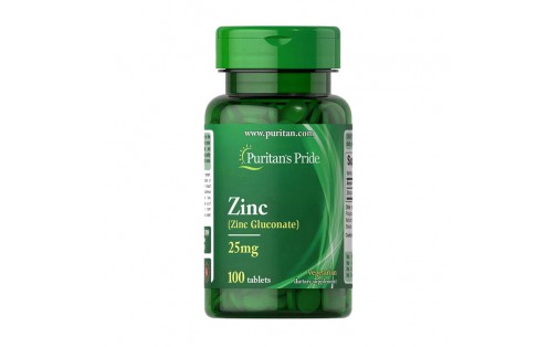 Zinc Gluconate 25 mg (100 tabs)