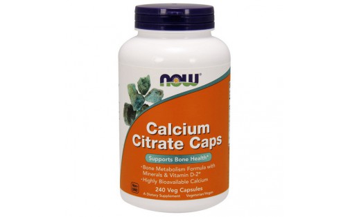 Calcium Citrate Caps (240 veg caps)