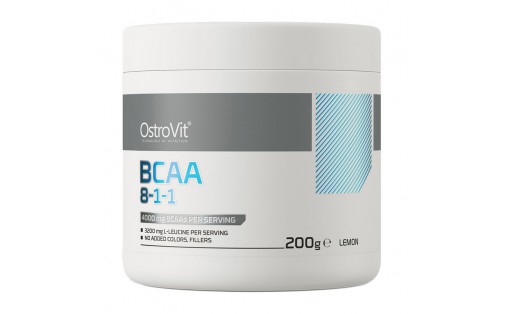 BCAA 8-1-1 (200 g, lemon)