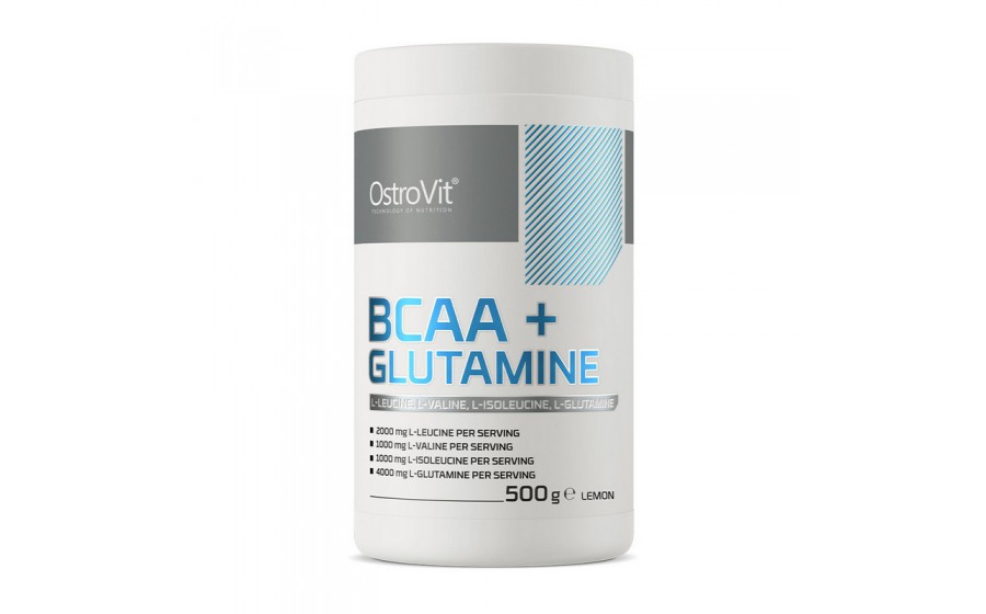 BCAA+Glutamine (500 g, lemon)