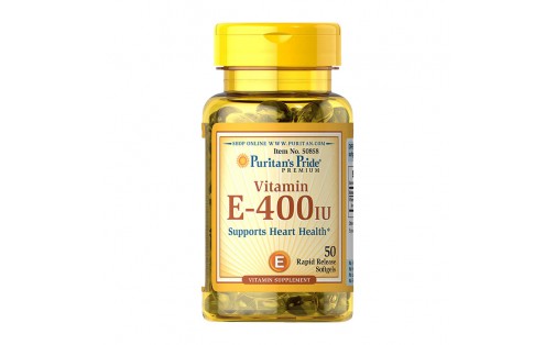 Vitamin E-180 mg (400 IU) (50 softgels)