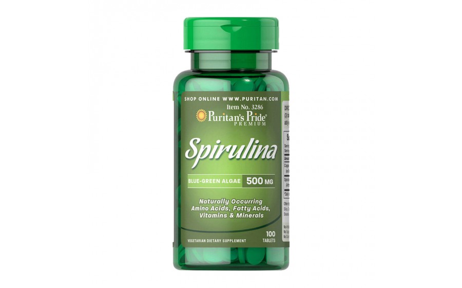 Spirulina 500 mg (100 tablets) (100 tablets)