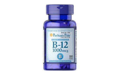 Vitamin B-12 1000 mcg time release (100 caplets)