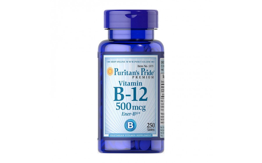 Vitamin B-12 500 mcg (250 tablets)