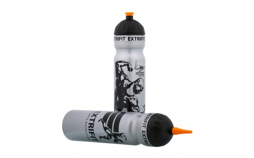 Bottle Extrifit White long nozzle (1l, gray)