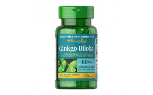 Ginkgo Biloba 60 mg (120 tab)