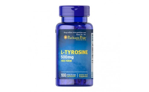 L-Tyrosine 500 mg (100 caps)