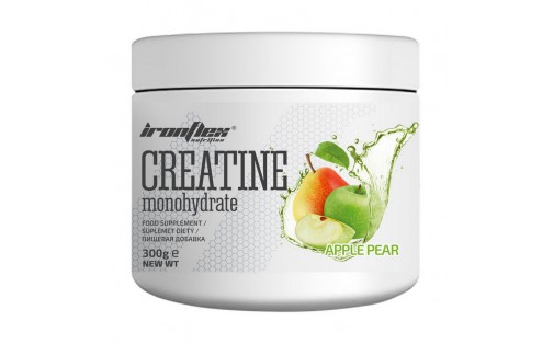 Creatine monohydrate (300 g, apple)