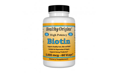 Biotin 5000 mcg (60 veg caps)