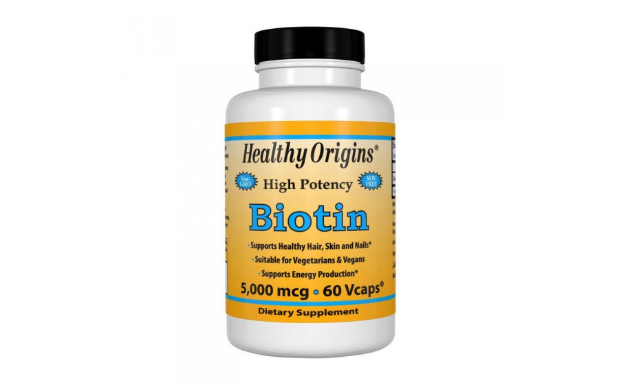 Biotin 5000 mcg (60 veg caps)