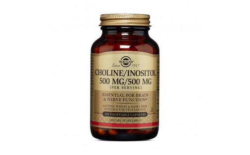 Choline/Inositol 500/500 (100 veg caps)