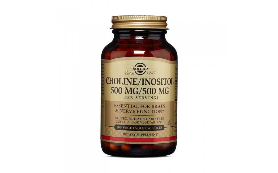 Choline/Inositol 500/500 (100 veg caps)