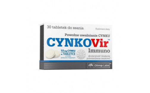 Zinc Immuno 15 mg cynku (30 tab)