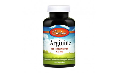 L-Arginine Free-Form Amino Acid 675 mg (90 caps)